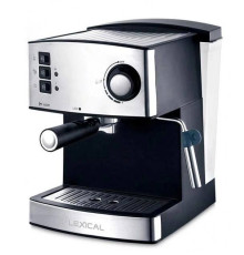 Кофемашина Lexical LEM-0602 напівавтомат кавоварка Espresso з капучинатором 850W