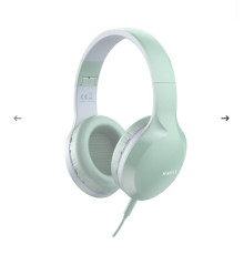 Навушники дротові накладні HAVIT HV-H100d Green з мікрофоном