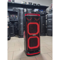 Потужна музична колонка Temeisheng 10292 з двома мікрофонами, 300W