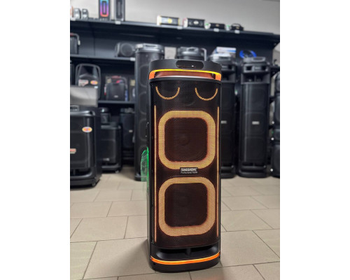 Потужна музична колонка Temeisheng 10292 з двома мікрофонами, 300W