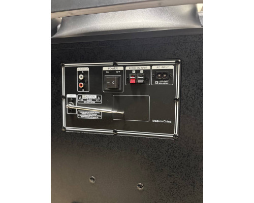 Потужна музична колонка Temeisheng 10292 з двома мікрофонами, 300W