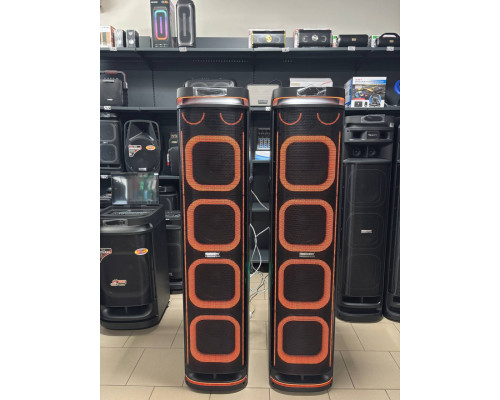 Акустична система Temeisheng 10294A з двома мікрофонами, 800W