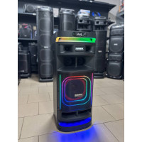 Потужна музична колонка Temeisheng 10301 з двома мікрофонами, 300W