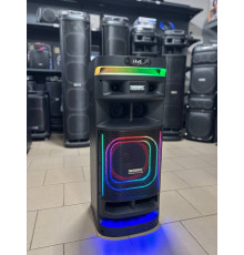 Потужна музична колонка Temeisheng 10301 з двома мікрофонами, 300W
