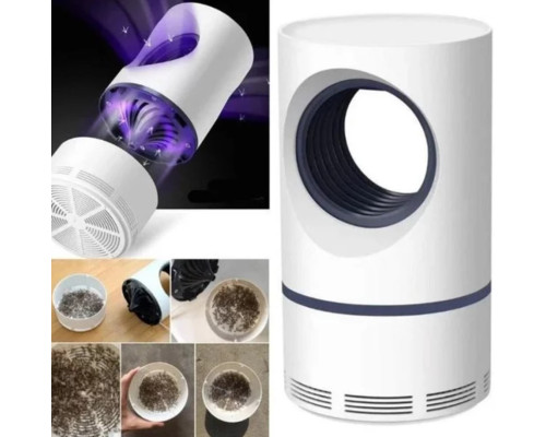 Знищувач комах Mosquito Killer 360 (ВЕЛИКИЙ) лампа пастка від USB (W-24)