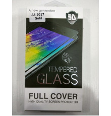 Панель передня 5D GLASS A5 2017 (White, black, gold)