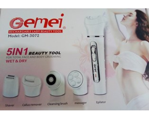 Епілятор Gemei GM 3072 5в1