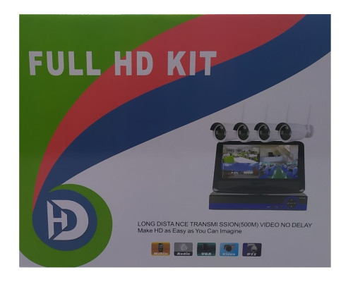 Набір відеоспостереження (4 камери) WIFI KIT 5G