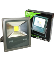 Прожектор LED настінний 20W Black