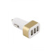 Зарядний пристрій 12V 3 USB квадрат