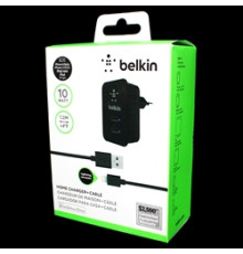 Зарядка Belkin 220v квадрат 2 USB + шнур Iph