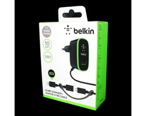 Заряджання Belkin 220v 2 USB + шнур Sam/Iph