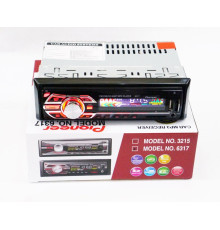 Автомагнітола 1DIN MP3 6317DBT RGB/Знімна
