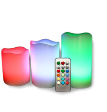 Нічник 3 свічки Luma Candles Color Changing