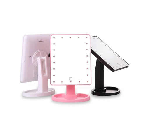 Дзеркало з LED підсвічуванням прямокутне (22 LED) (USB) (MA202304-77) LY-1