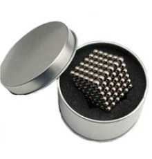 Нео куб Neo Cube 5мм срібло