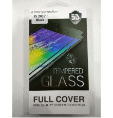 Панель передня 5D GLASS J5 2017 (White, black)