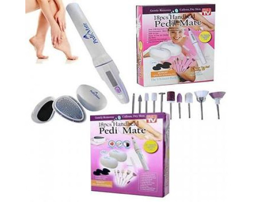 Фрезер для манікюру Pedi Mate 18 pcs Педі Мейт (w-9)