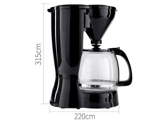 Кавоварка HAEGER HG-123 800W Крапельна кавоварка МС