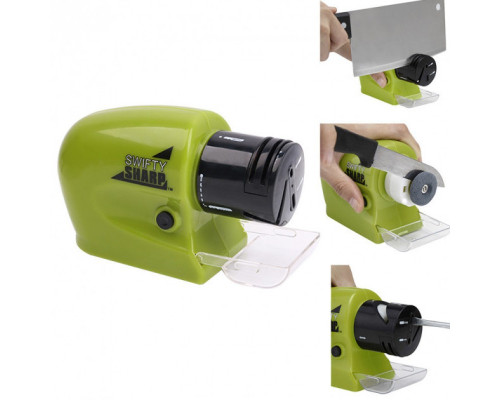 Точилка для ножів та ножиць на батарейках Sharpener for knives and scissors electric (MW-23)