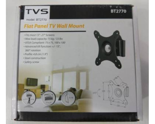 Кронштейн для TV 10"-27" TVS BT2770