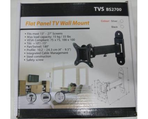 Кронштейн для TV 10"-27" TVS BS2700
