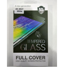 Панель передня 5D GLASS A3 2017 (White, black, gold)