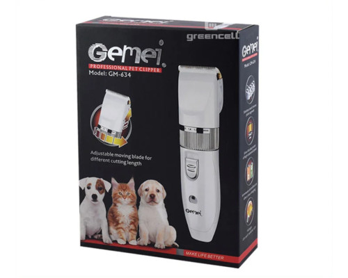 Машинка для стрижки тварин Gemei GM 634 USB