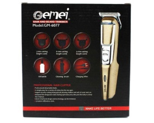 Машинка для стрижки Gemei GM 6077