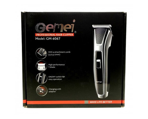 Машинка для стрижки Gemei GM 6067