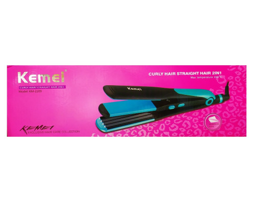 Утюжок-гофре Kemei JB-KM-2209 2в1