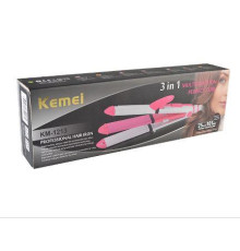 Плойка-праска-гофре Kemei ZGQ-KM-1213 3в1