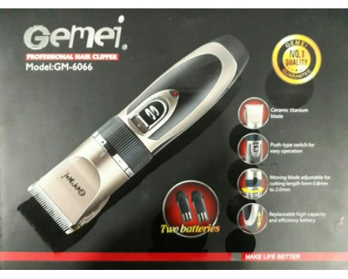 Машинка для стрижки Gemei GM 6066