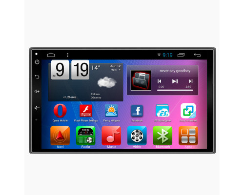 Автомагнітола 2DIN 7" UNIVESAL ANDROID LONG