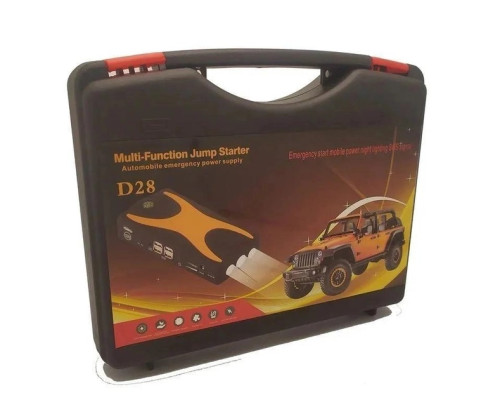 Пускозарядний пристрій JUMPSTARTER D28 (99800 mAh) (1000/1500A)