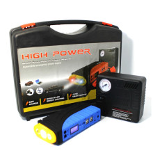 Пускозарядний пристрій JUMPSTARTER TM19F (68800 mAh) + компресор (300/600A)