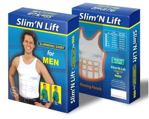 Майка для схуднення Slim`N Lift (тільки білі)