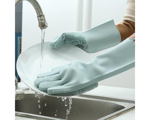 Рукавички для миття посуду Gloves for washing dishes (W-49)