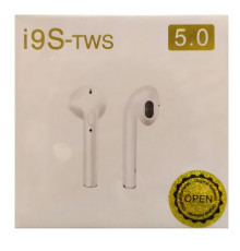 Навушники в боксі i9S-TWS + чохол з карабіном