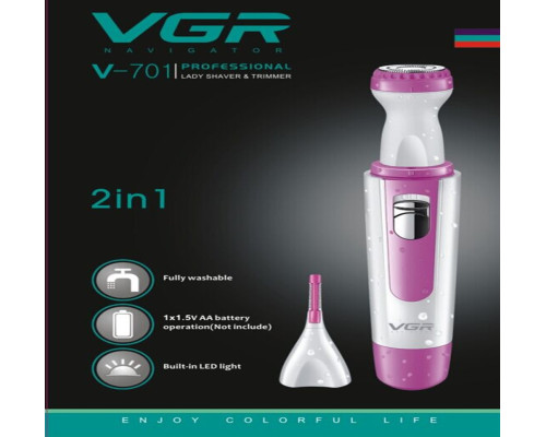 Тример жіночий для обличчя VGR V-701