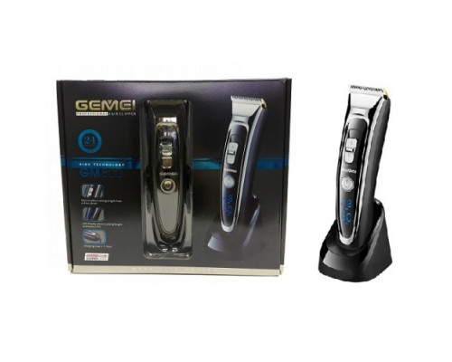 Машинка для стрижки Gemei GM 800 LED дисплей