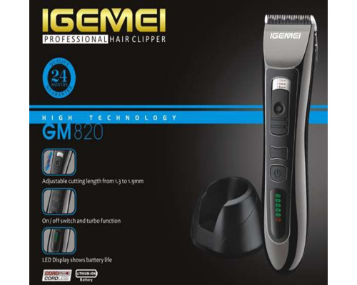 Машинка для стрижки Gemei GM 820