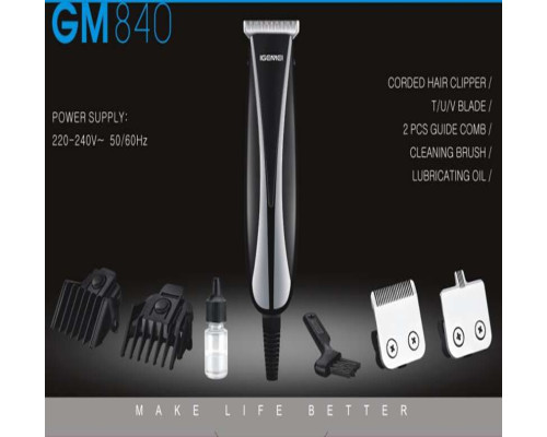 Машинка для стрижки Gemei GM 840 3в1
