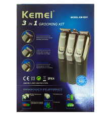 Машинка для стрижки Kemei LFQ-KM-5901 3в1