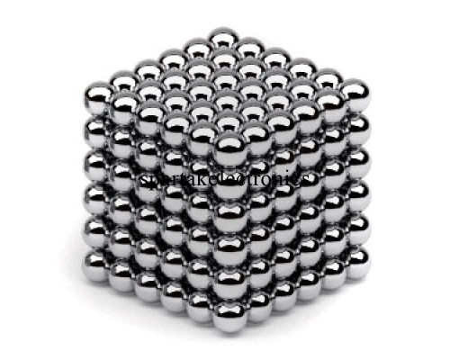 Нео куб Neo Cube 4мм срібло