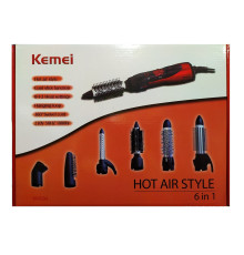 Фен Kemei CFJ-KM-584 6в1
