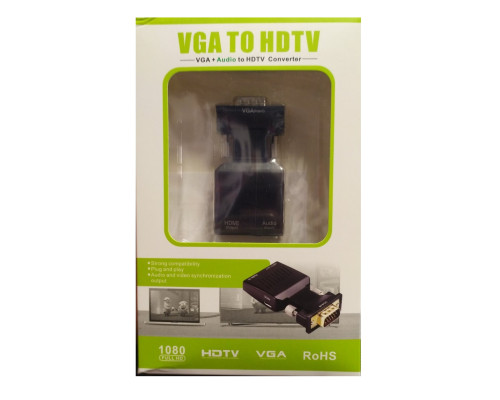 Адаптер VGA/HDMI (HD HDTV) (аудіо)