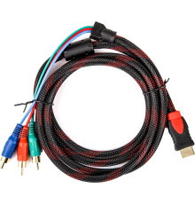Кабель HDMI/3RCA 1,5 PVC