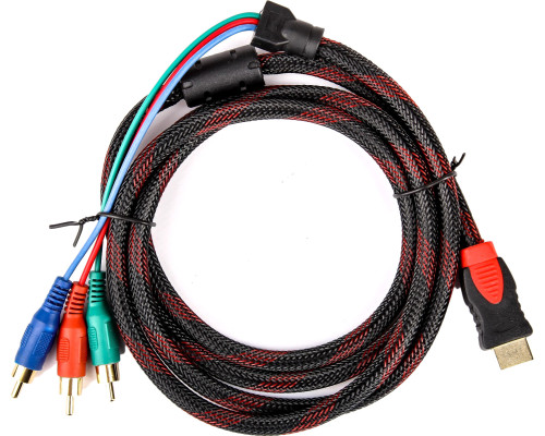 Кабель HDMI/3RCA 1,5 PVC