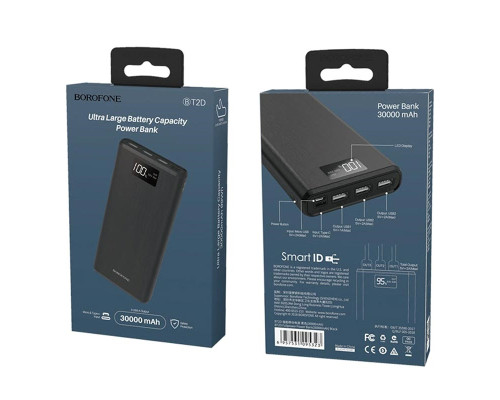 Power bank 30000 mAh BOROFONE BT2D